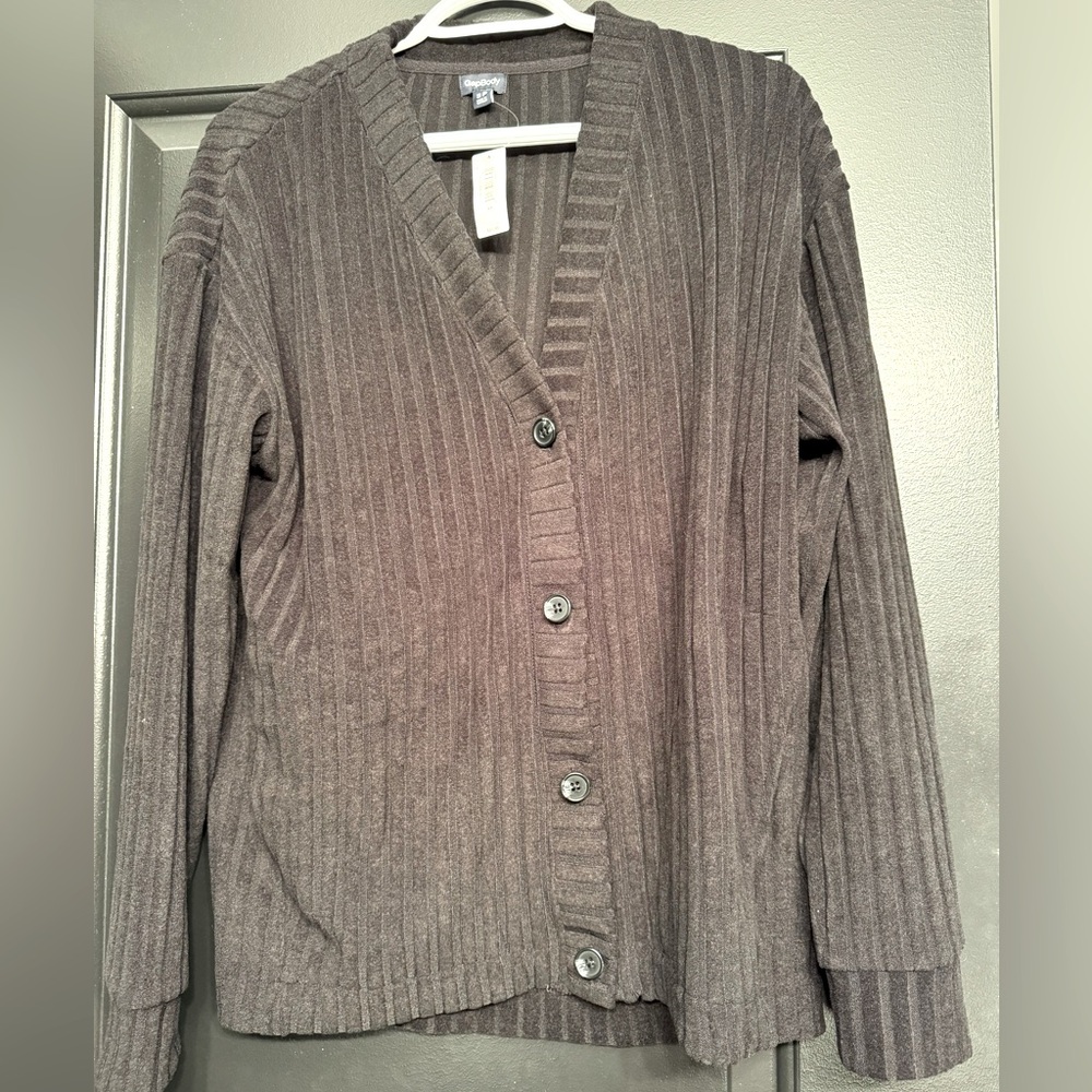 Black GapBody cardigan